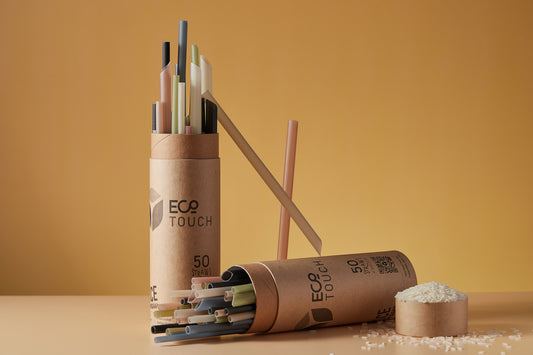 SUSTAINABLE, BIODEGRADABLE STRAWS FOR B2B & B2C – NOW IN NEW PACKAGING